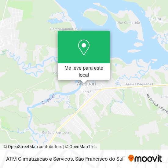 ATM Climatizacao e Servicos mapa