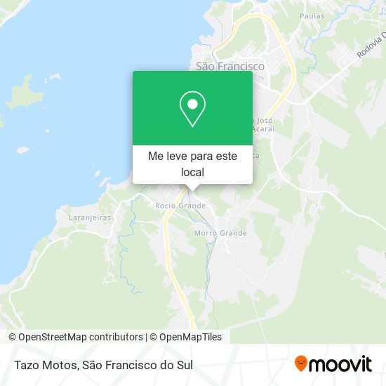 Tazo Motos mapa