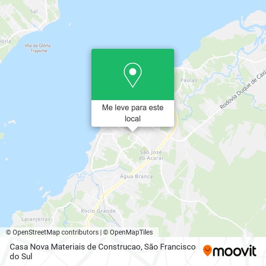 Casa Nova Materiais de Construcao mapa