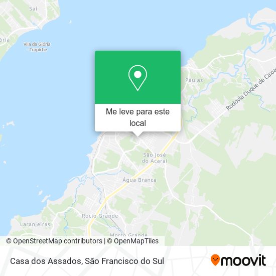 Casa dos Assados mapa