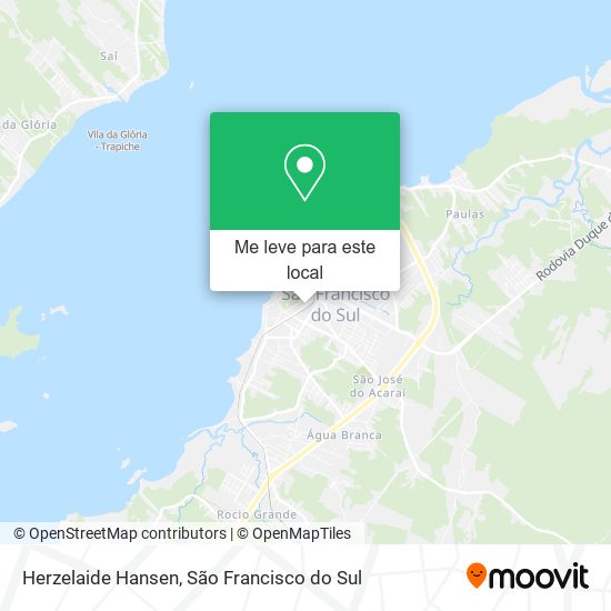 Herzelaide Hansen mapa