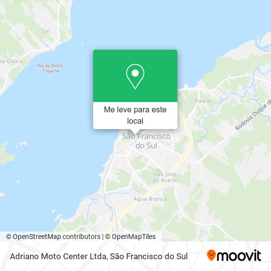 Adriano Moto Center Ltda mapa