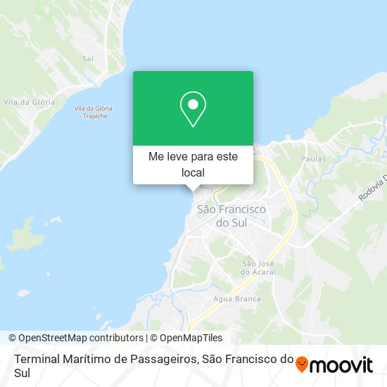 Terminal Marítimo de Passageiros mapa