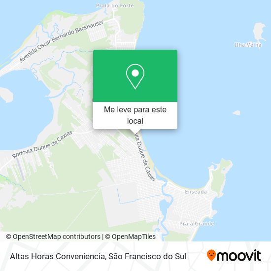 Altas Horas Conveniencia mapa