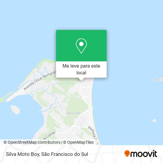 Silva Moto Boy mapa