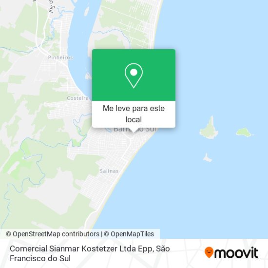 Comercial Sianmar Kostetzer Ltda Epp mapa