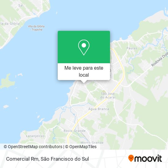 Comercial Rm mapa