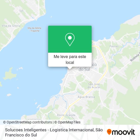 Solucoes Inteligentes - Logistica Internacional mapa