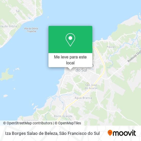 Iza Borges Salao de Beleza mapa