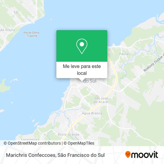 Marichris Confeccoes mapa