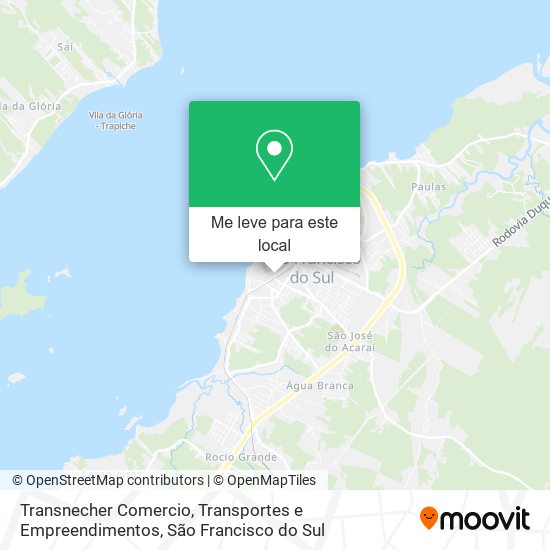 Transnecher Comercio, Transportes e Empreendimentos mapa