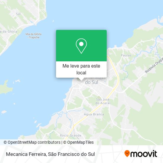 Mecanica Ferreira mapa