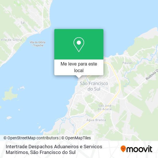 Intertrade Despachos Aduaneiros e Servicos Maritimos mapa