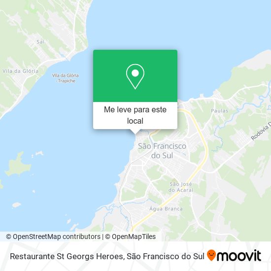 Restaurante St Georgs Heroes mapa