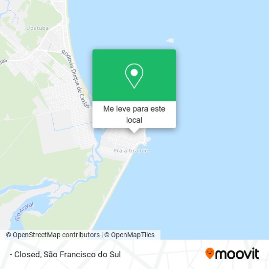 - Closed mapa