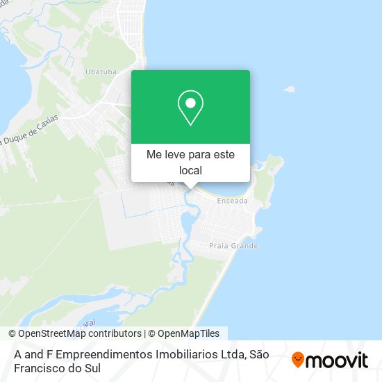 A and F Empreendimentos Imobiliarios Ltda mapa