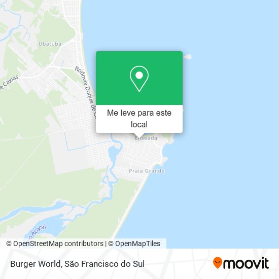 Burger World mapa