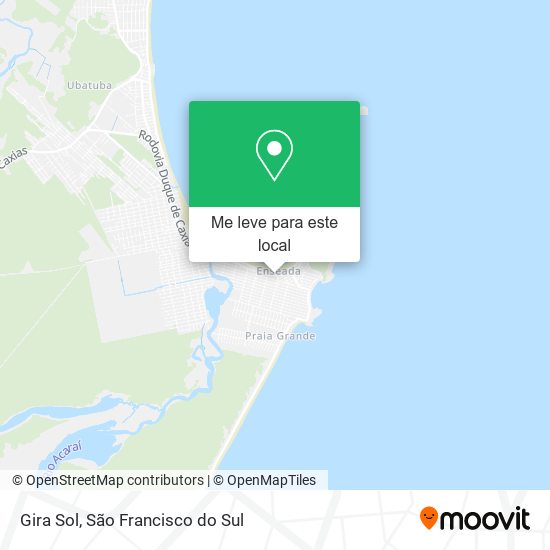Gira Sol mapa