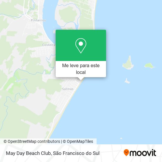 May Day Beach Club mapa