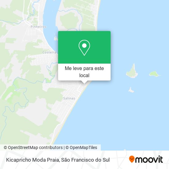 Kicapricho Moda Praia mapa