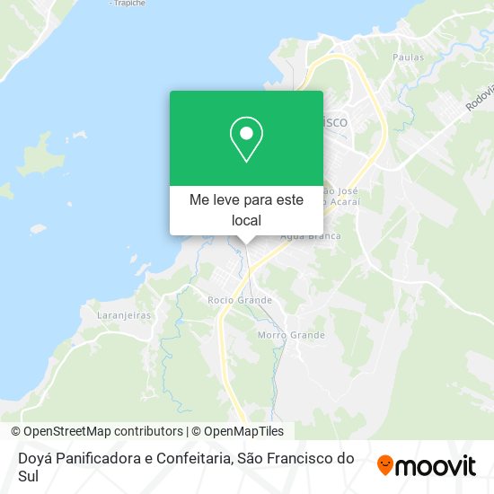 Doyá Panificadora e Confeitaria mapa