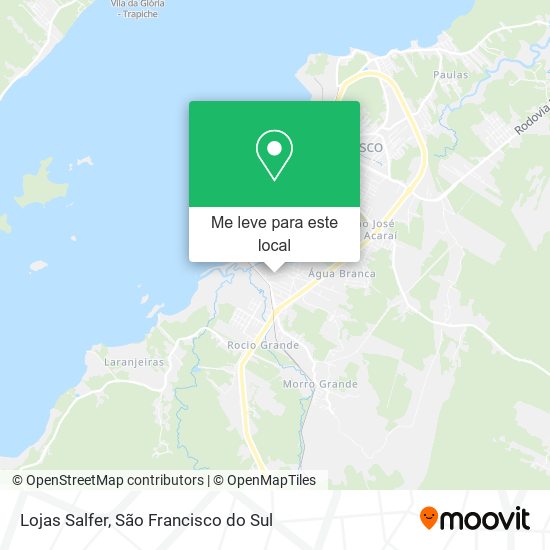Lojas Salfer mapa