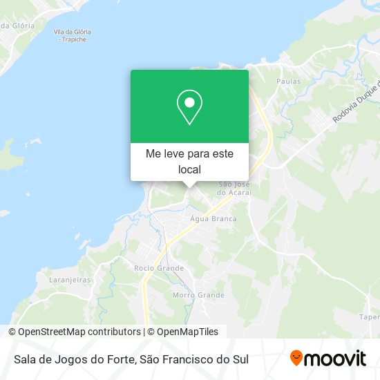Sala de Jogos do Forte mapa