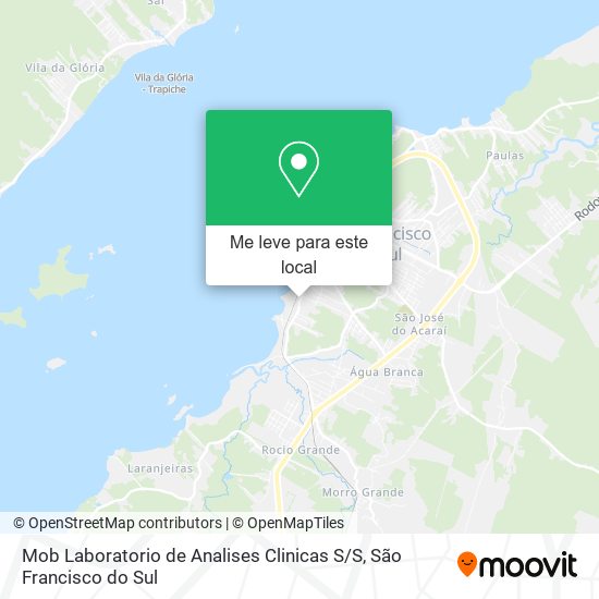 Mob Laboratorio de Analises Clinicas S / S mapa