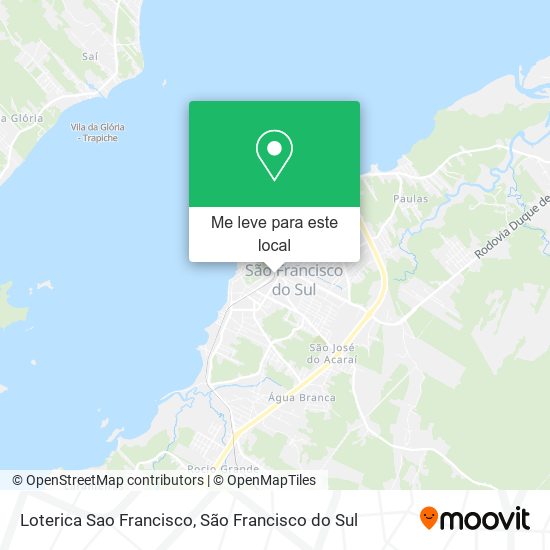 Loterica Sao Francisco mapa