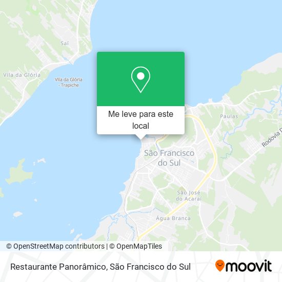Restaurante Panorâmico mapa