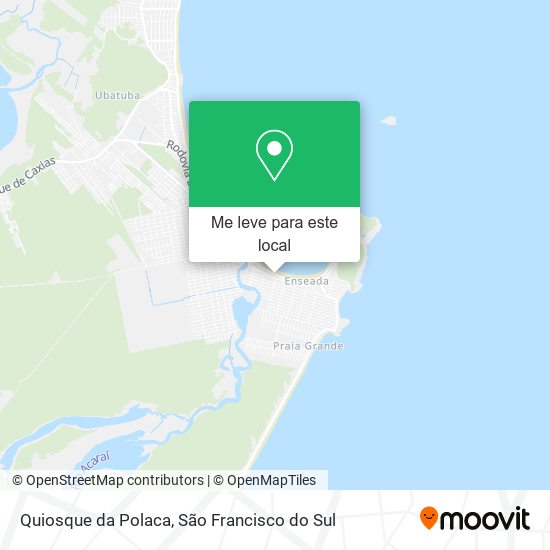 Quiosque da Polaca mapa
