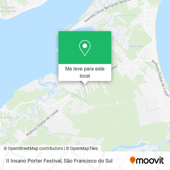 II Insano Porter Festival mapa