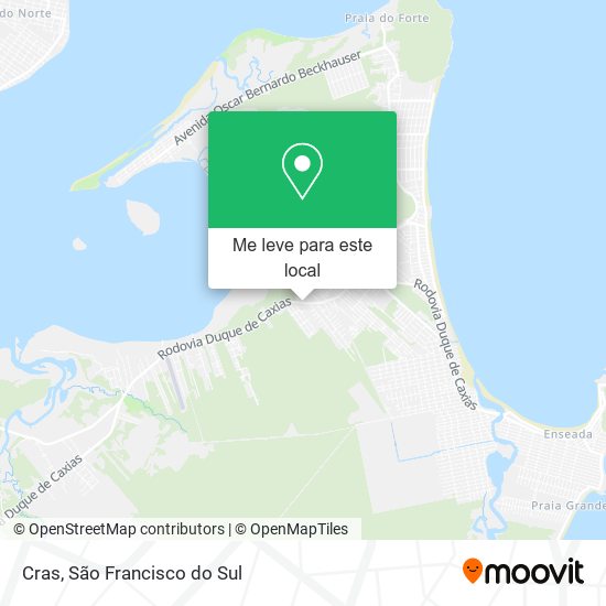 Cras mapa