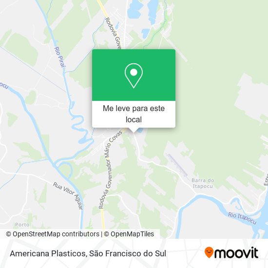 Americana Plasticos mapa