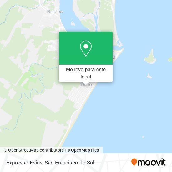 Expresso Esins mapa