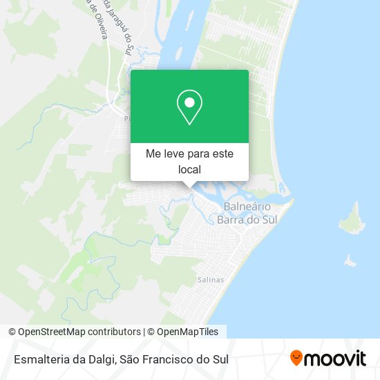 Esmalteria da Dalgi mapa