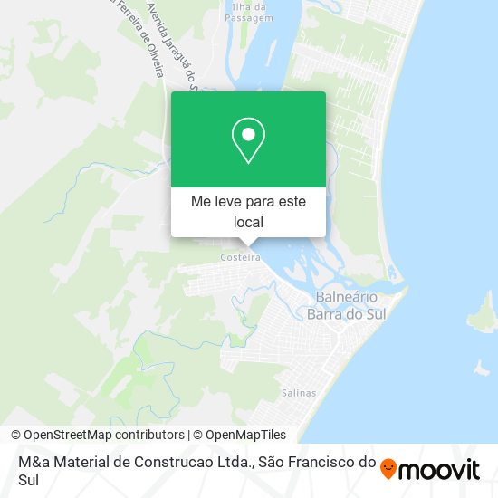 M&a Material de Construcao Ltda. mapa