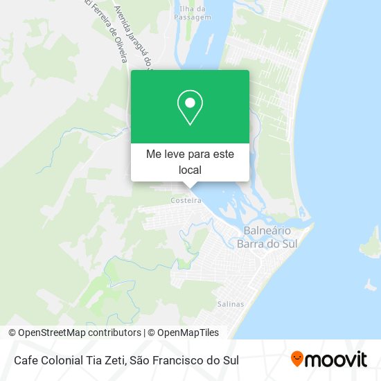 Cafe Colonial Tia Zeti mapa