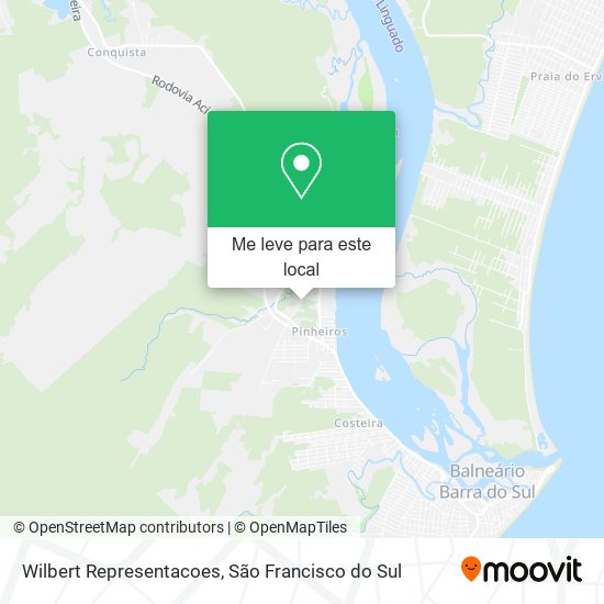 Wilbert Representacoes mapa
