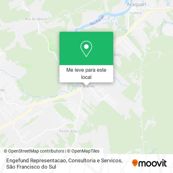 Engefund Representacao, Consultoria e Servicos mapa