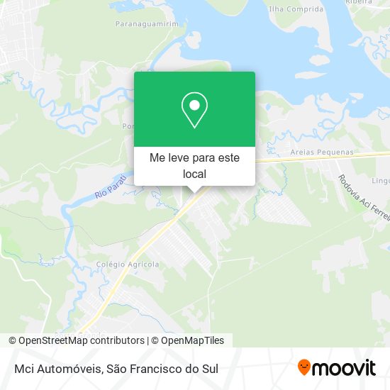 Mci Automóveis mapa