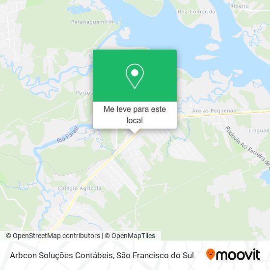 Arbcon Soluções Contábeis mapa