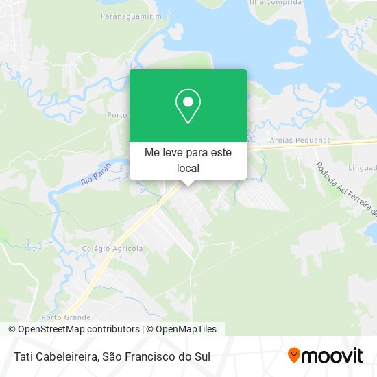 Tati Cabeleireira mapa
