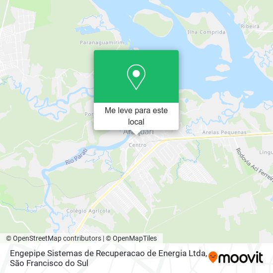 Engepipe Sistemas de Recuperacao de Energia Ltda mapa