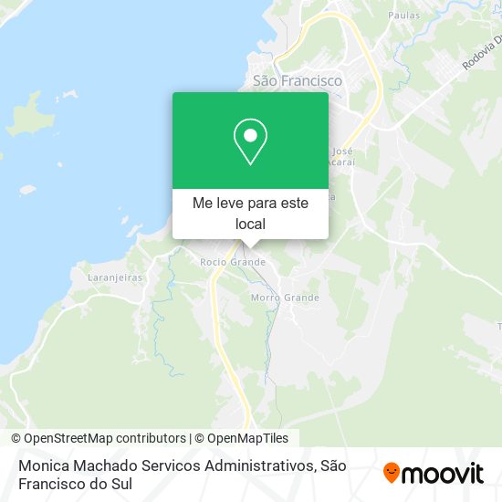 Monica Machado Servicos Administrativos mapa