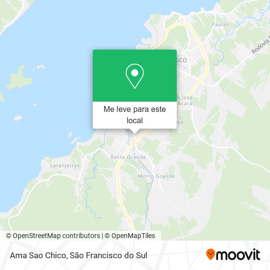 Ama Sao Chico mapa