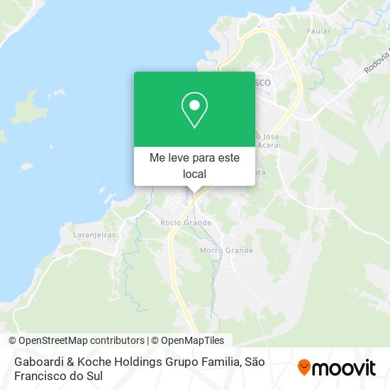 Gaboardi & Koche Holdings Grupo Familia mapa