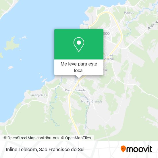 Inline Telecom mapa