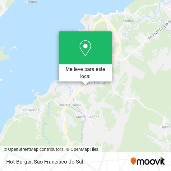 Hot Burger mapa