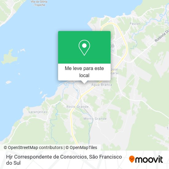 Hjr Correspondente de Consorcios mapa